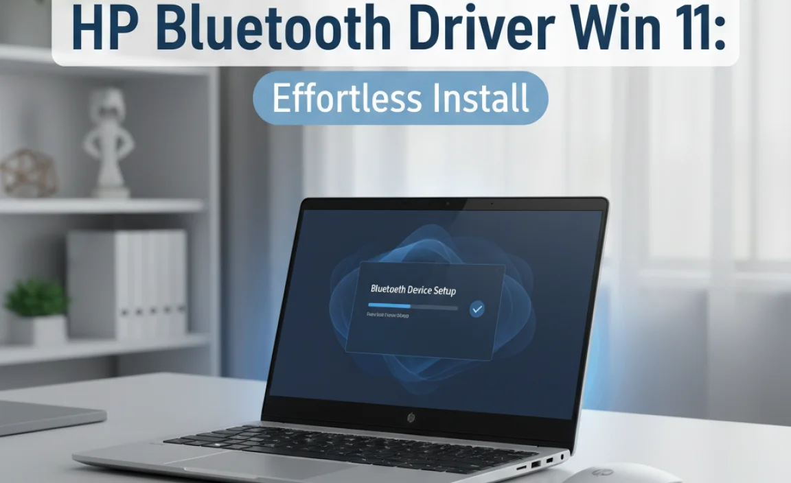HP Bluetooth Driver Win 11: Effortless Install