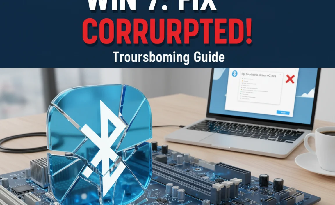 hp bluetooth driver win 7: Fix Corrupted!