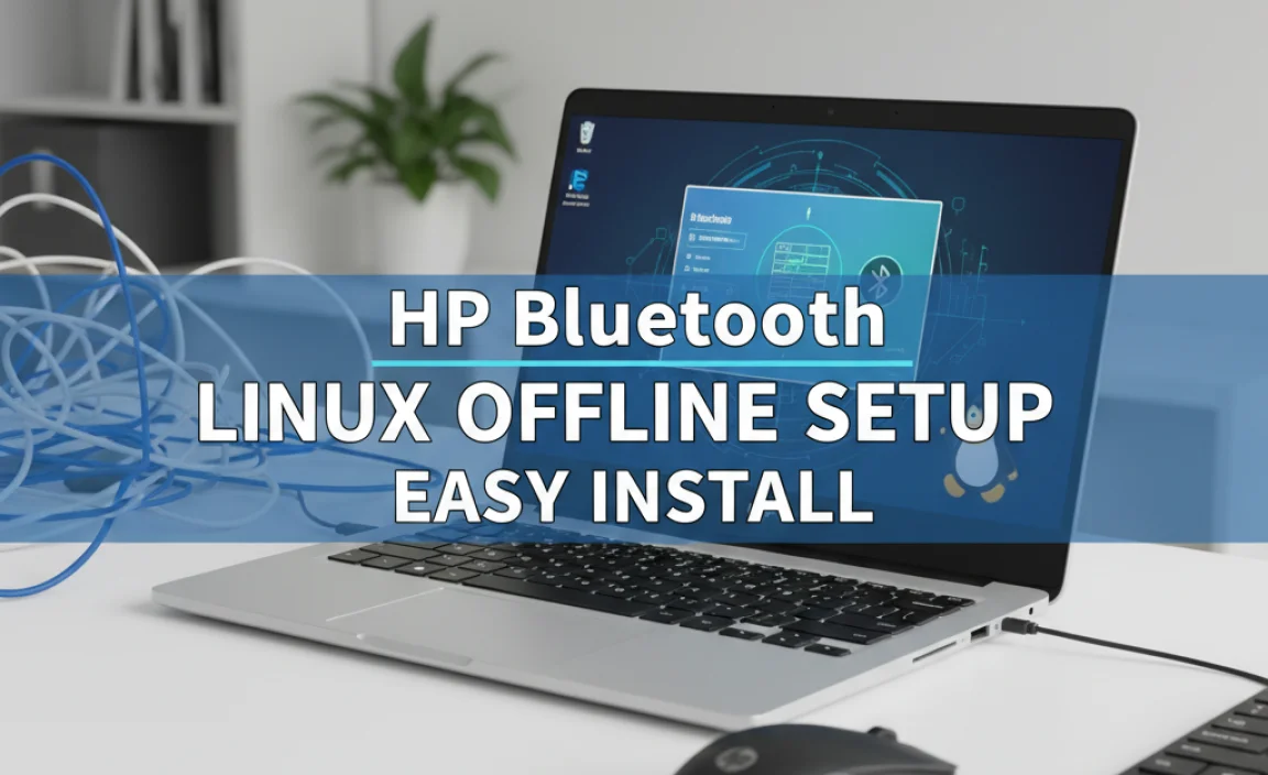 HP Bluetooth Linux Offline Setup: Easy Install
