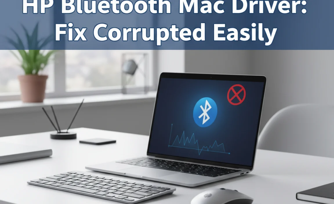 HP Bluetooth Mac Driver: Fix Corrupted Easily