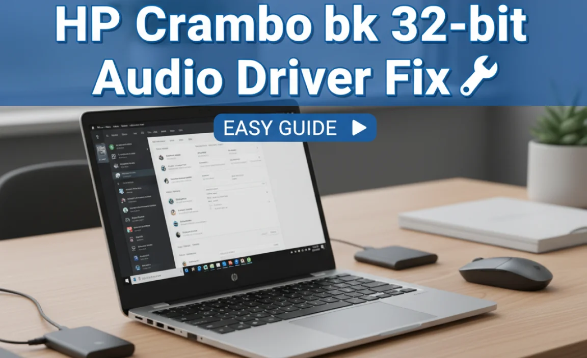 HP Chromebook 32-bit Audio Driver Fix