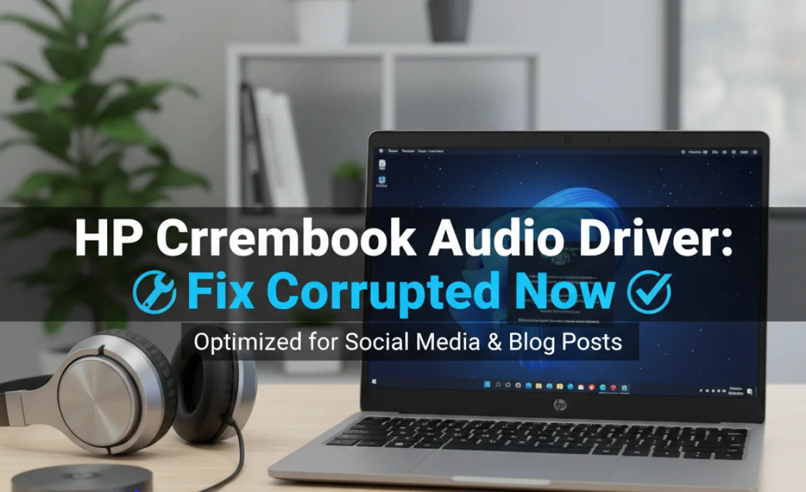 HP Chromebook Audio Driver: Fix Corrupted Now