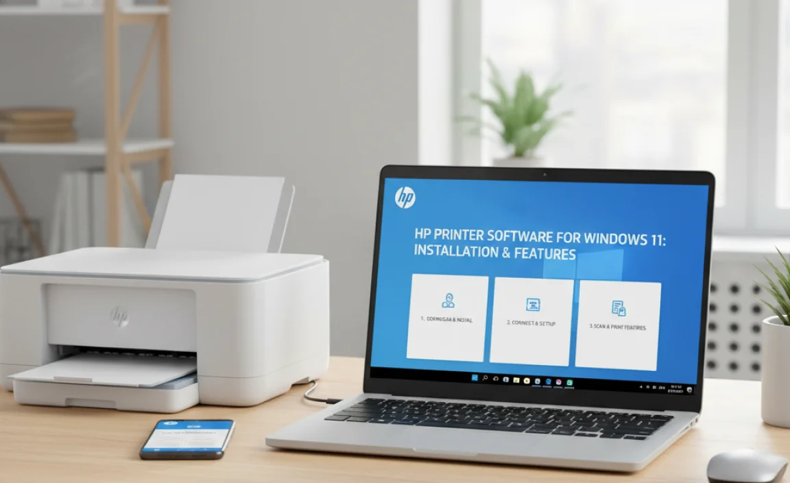Hp Printer Software For Windows 11: Installation And Features
