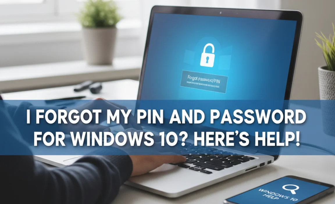 I Forgot My Pin And Password For Windows 10? Here’S Help!