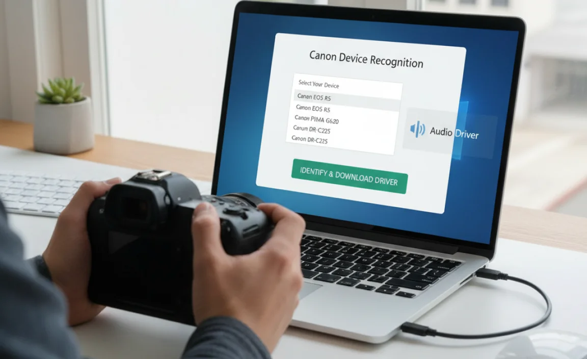Identifying Your Canon Device for Driver Download
