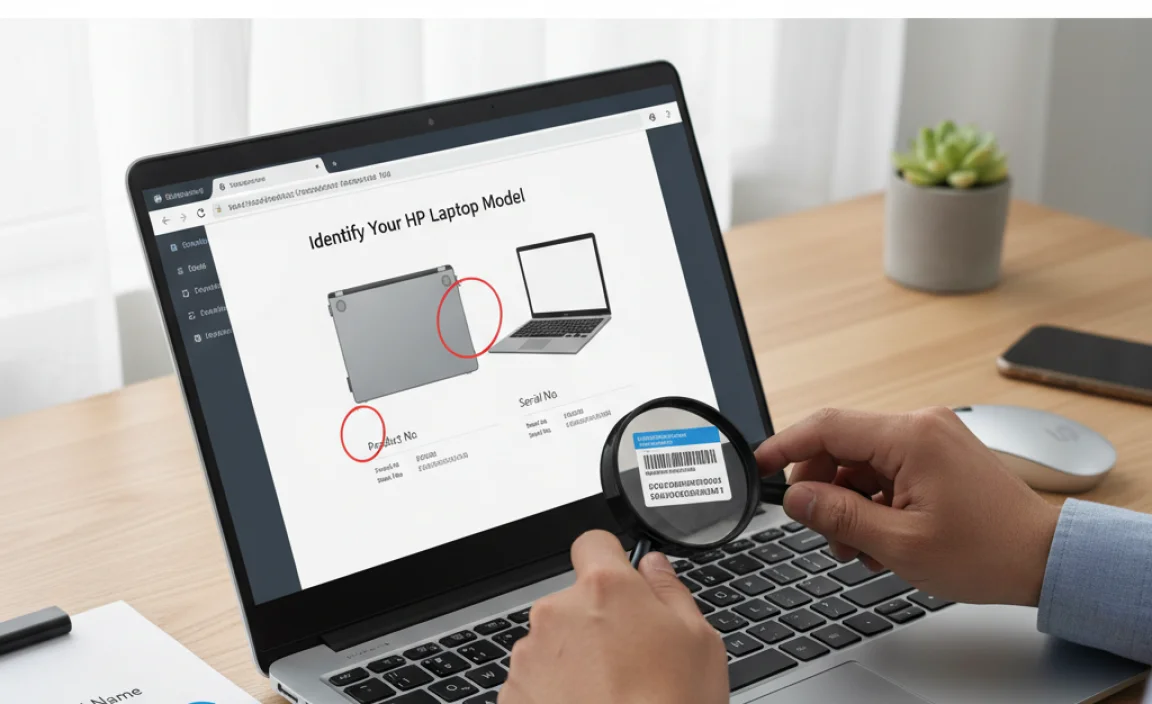 Identifying Your HP Laptop Model