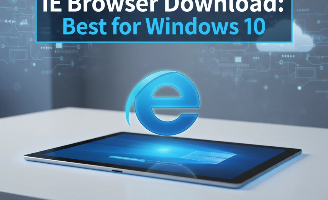 IE Browser Download: Best for Windows 10