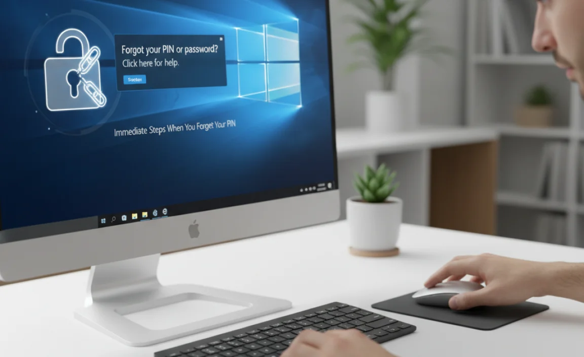 Immediate Steps When You Forget Your PIN