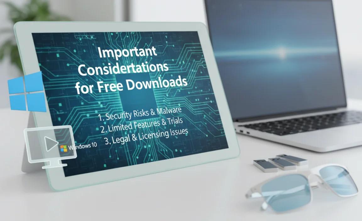 Important Considerations for Free Downloads