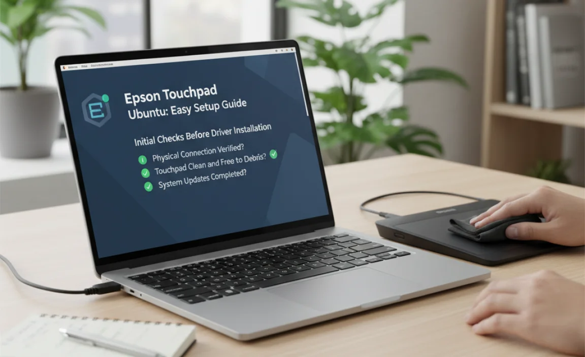 Initial Checks Before Driver Installation