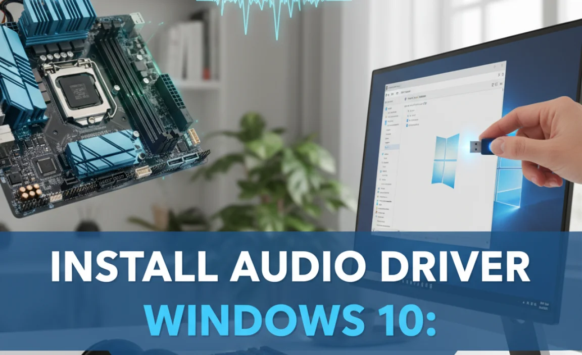 Install Audio Driver Windows 10: Easy Fix
