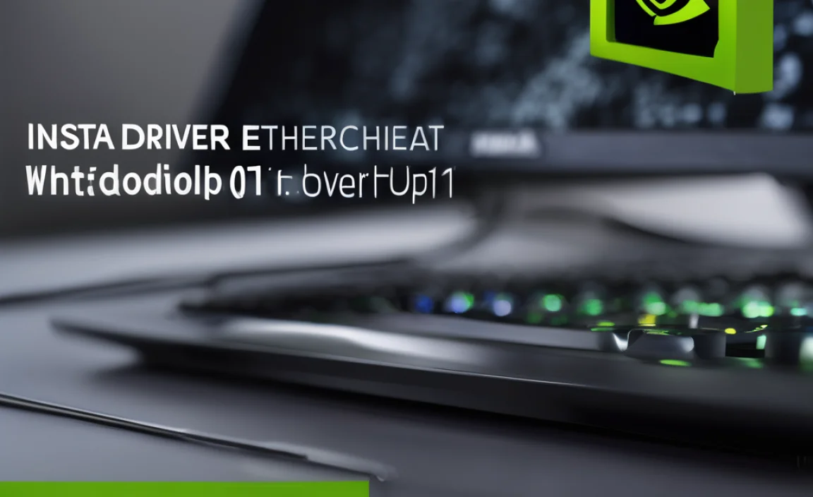 Install NVIDIA Ethernet Driver on Windows 11 Without CD