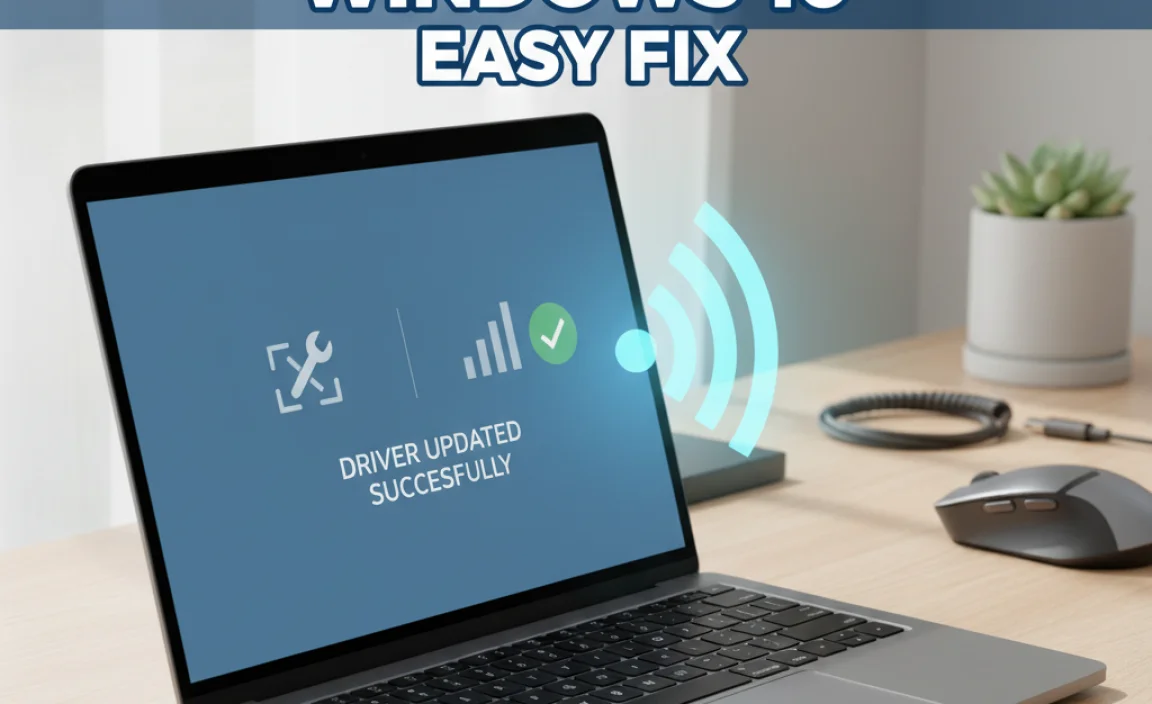 Install WiFi Driver Windows 10: Easy Fix