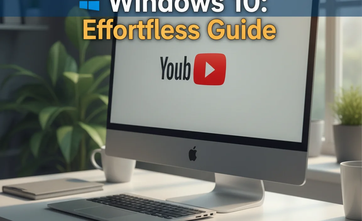 Install YouTube Windows 10: Effortless Guide