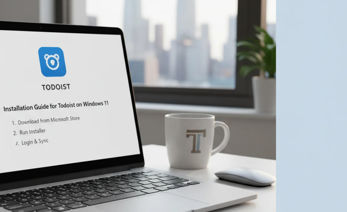 Installation Guide for Todoist on Windows 11