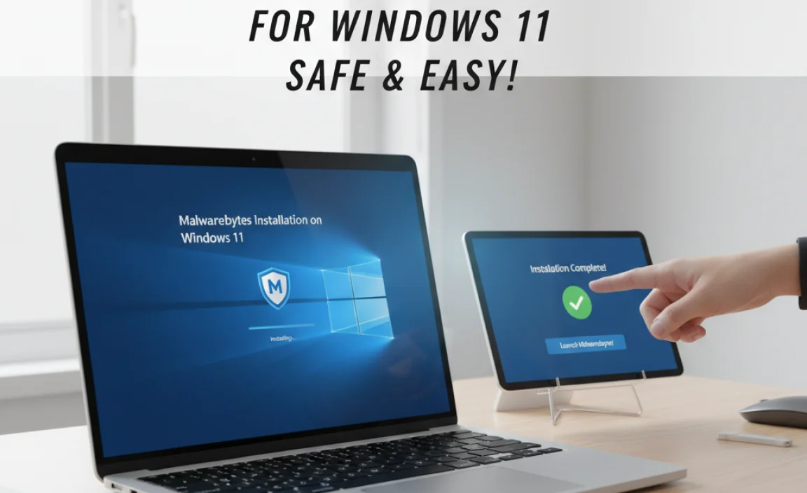 Installation Process of Malwarebytes on Windows 11
