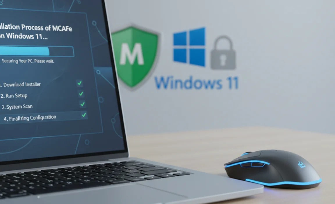 Installation Process of McAfee on Windows 11