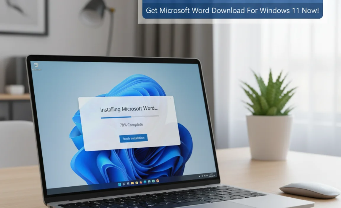 Installation Process of Microsoft Word on Windows 11