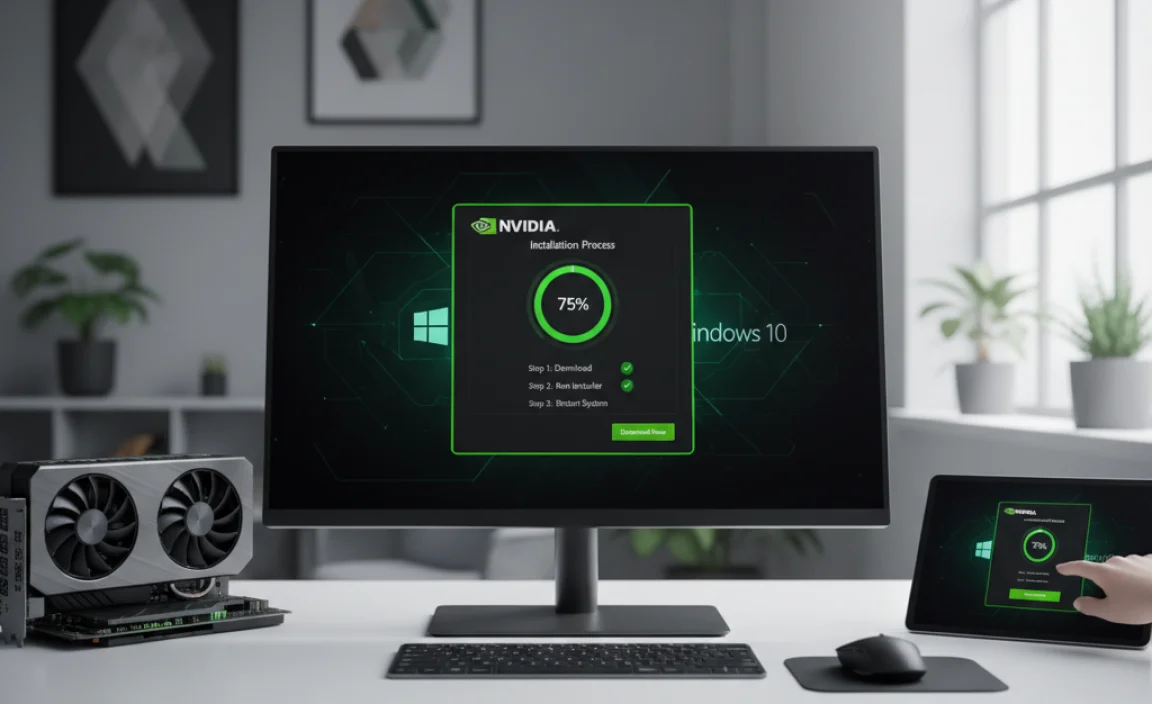 Installation Process of Nvidia Control Panel