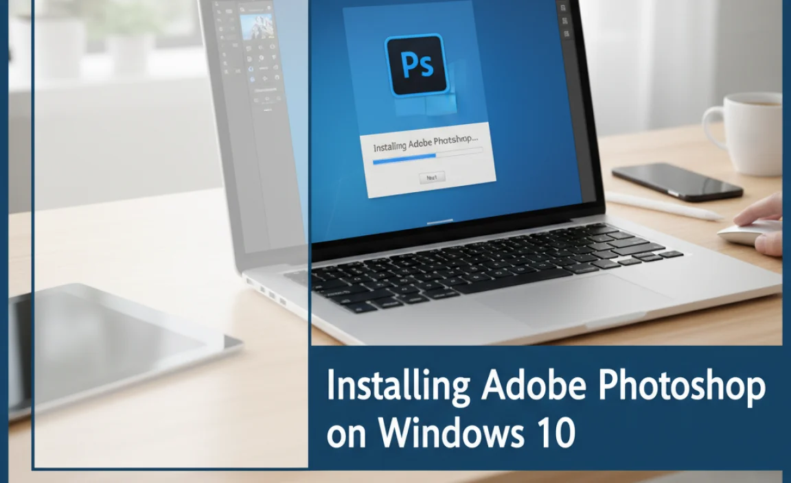 Installing Adobe Photoshop on Windows 10