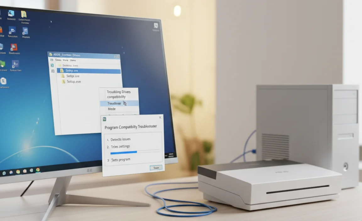 Installing Drivers Using Compatibility Mode