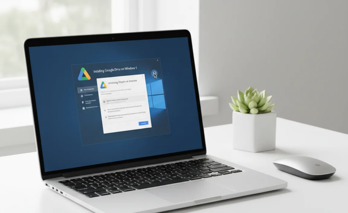 Installing Google Drive on Windows 11