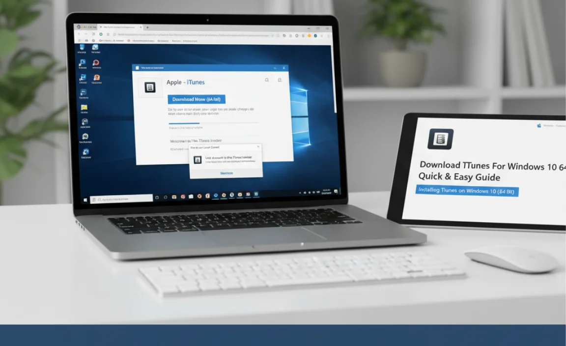 Installing iTunes on Windows 10 (64 Bit)