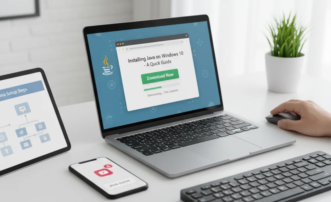 Installing Java on Windows 10