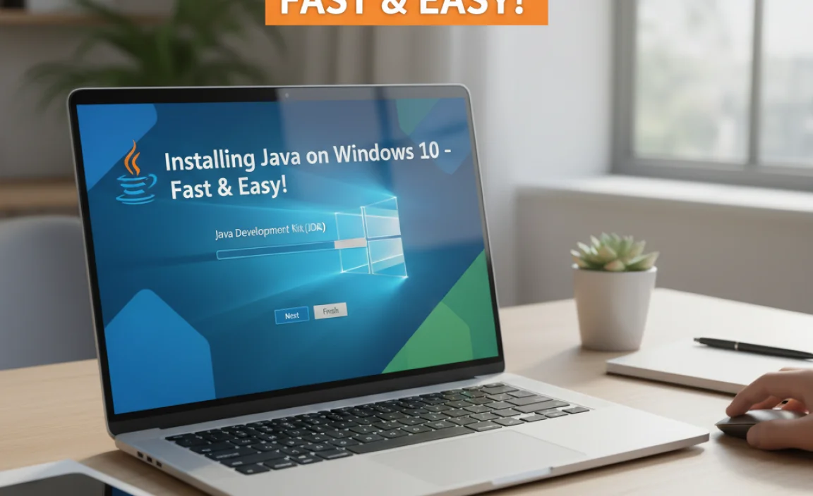 Installing Java on Windows 10