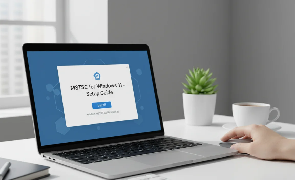 Installing MSTSC on Windows 11