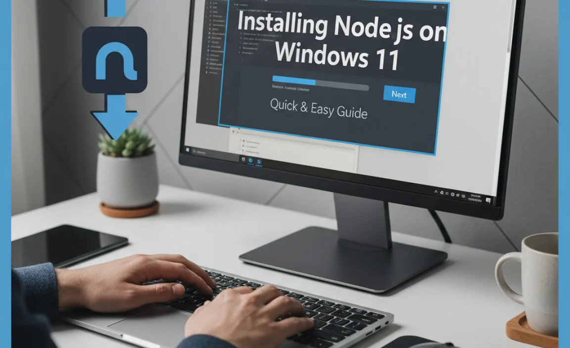 Installing Node.js on Windows 11