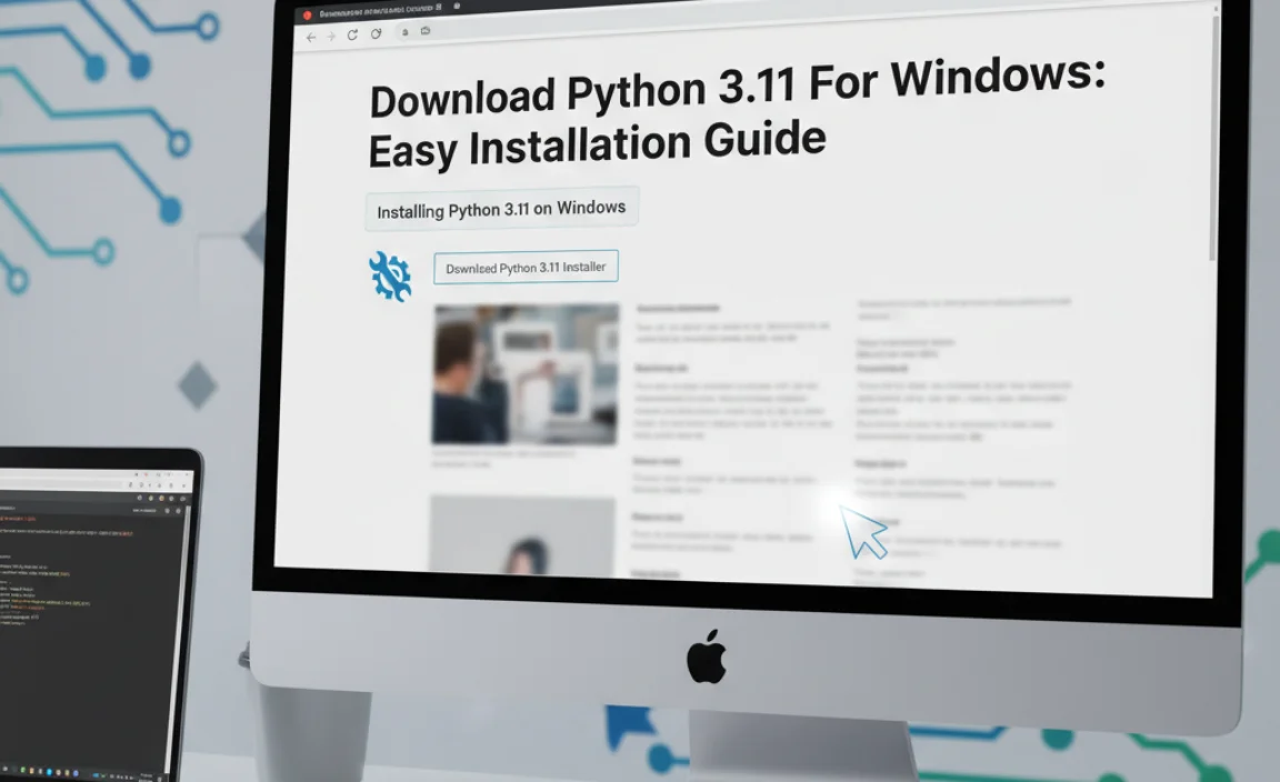 Installing Python 3.11 on Windows