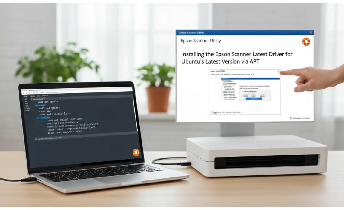Installing the Epson Scanner Latest Driver for Ubuntu’s Latest Version via APT
