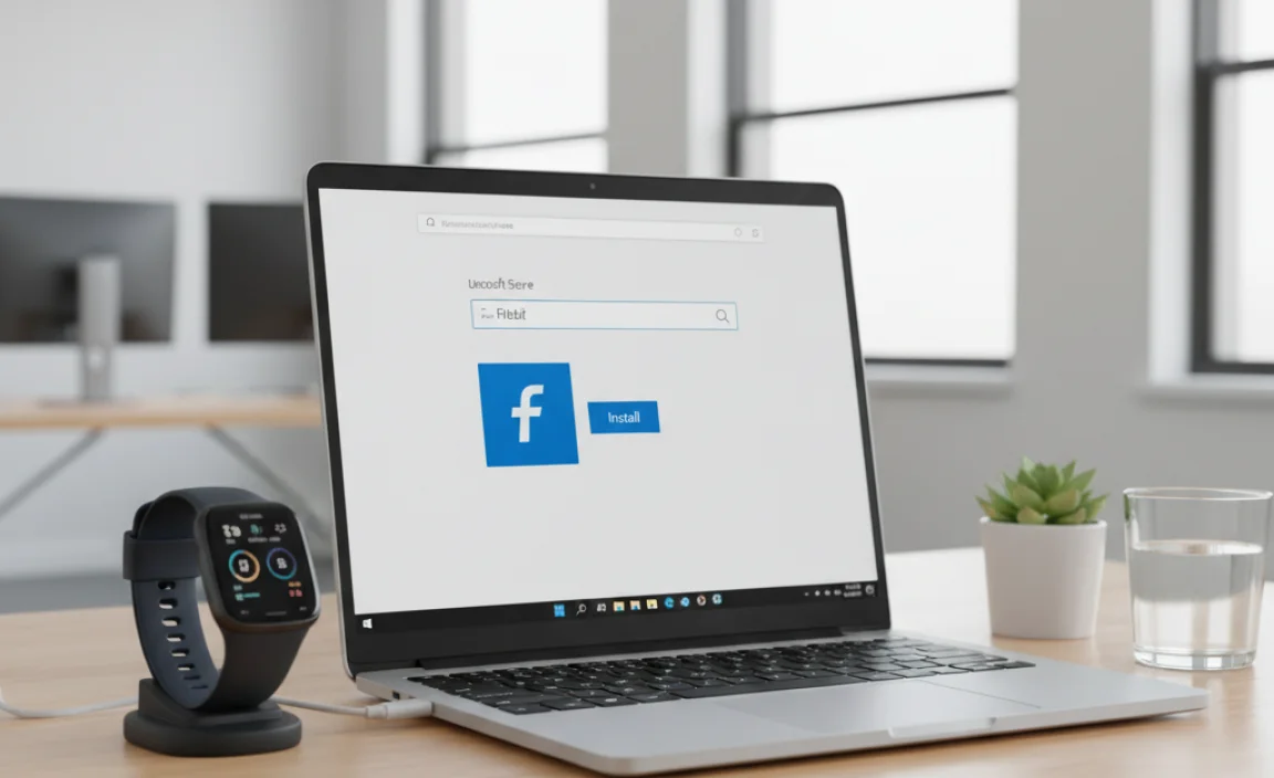 Installing the Fitbit App on Windows 11