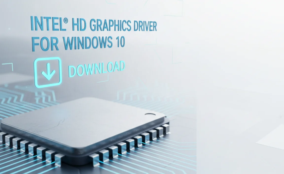 Intel R HD Graphics Driver for Windows 10