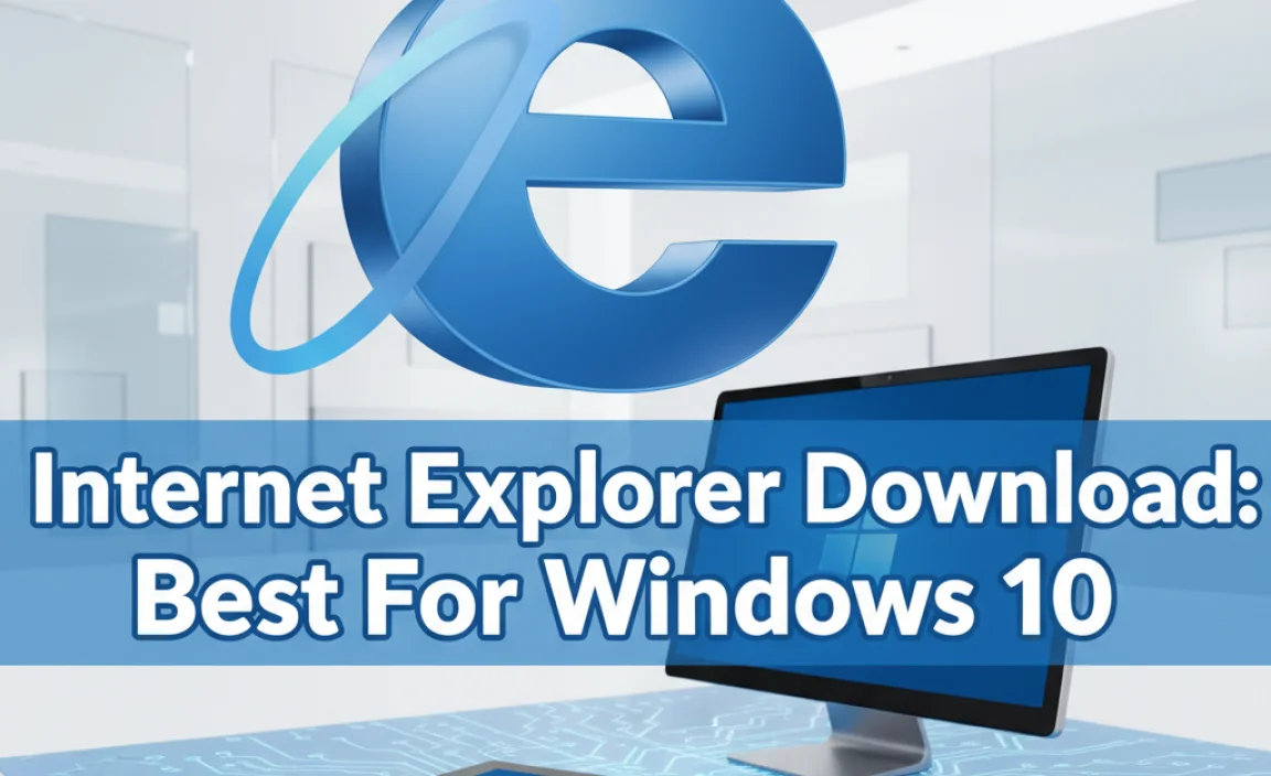 Internet Explorer Download: Best For Windows 10