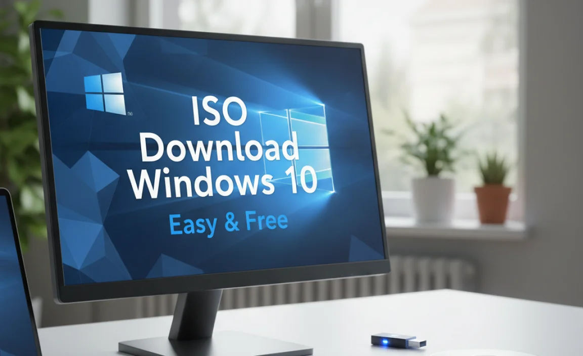 ISO Download Windows 10: Easy & Free