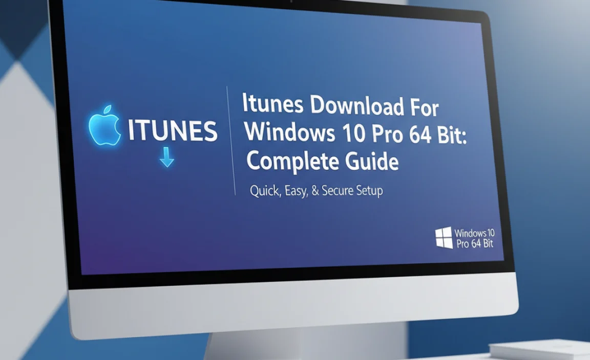 Itunes Download For Windows 10 Pro 64 Bit: Complete Guide