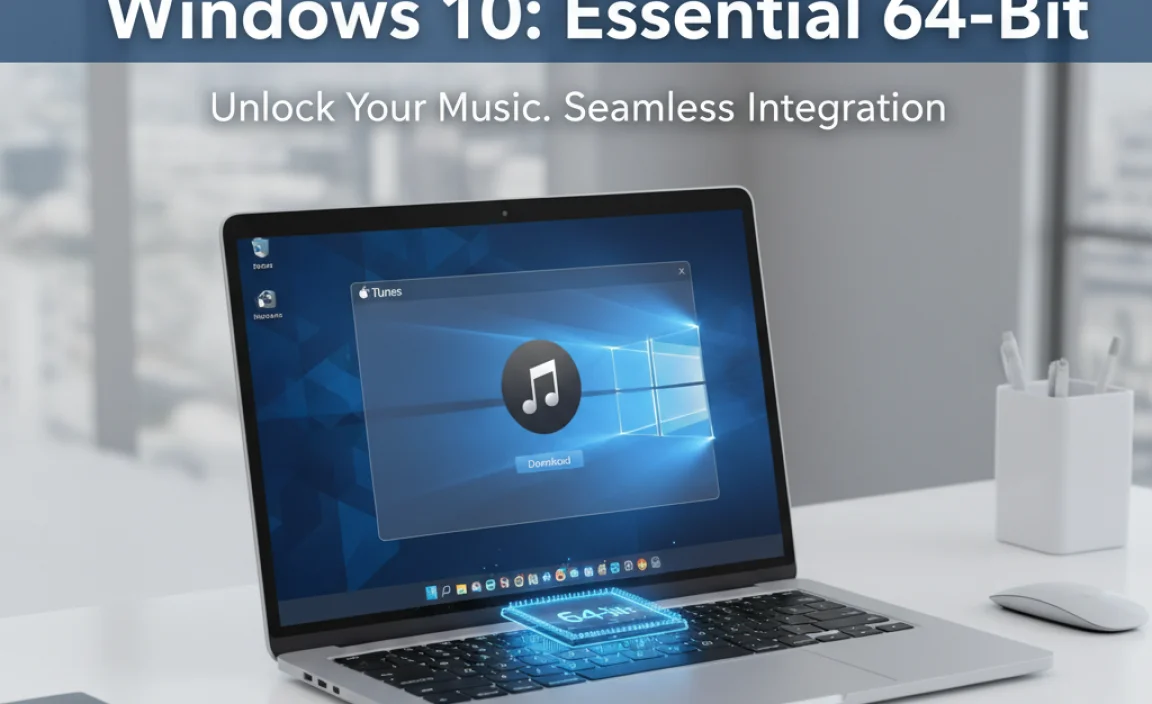 iTunes Download Windows 10: Essential 64-Bit