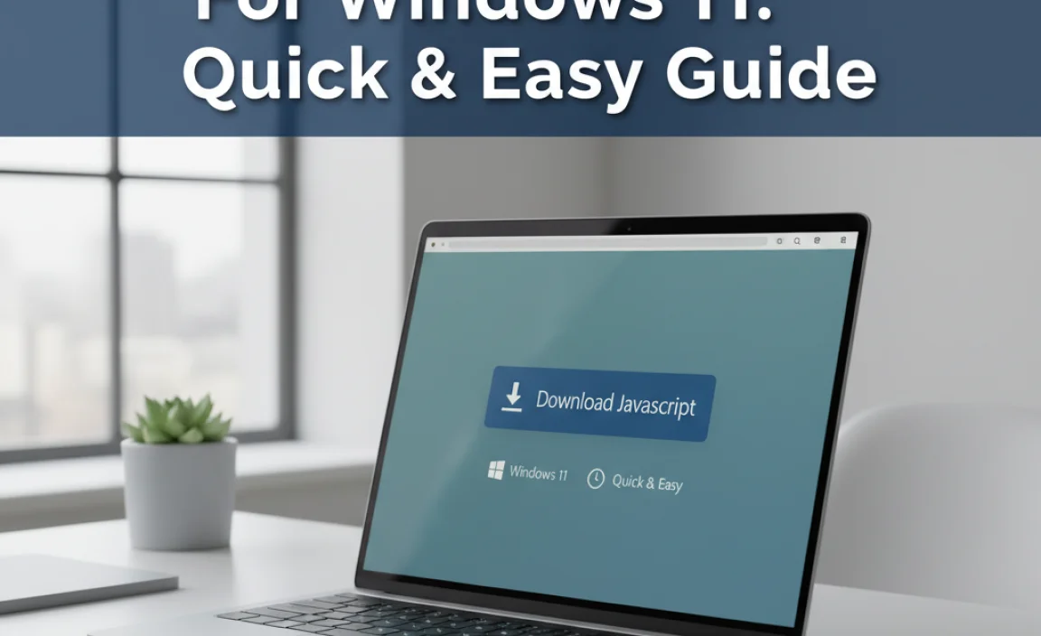 Javascript Download For Windows 11: Quick & Easy Guide