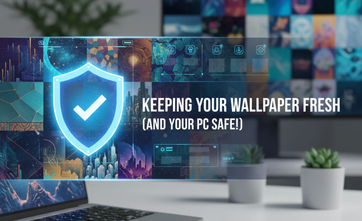 Keeping Your Wallpaper Fresh (And Your PC Safe!)