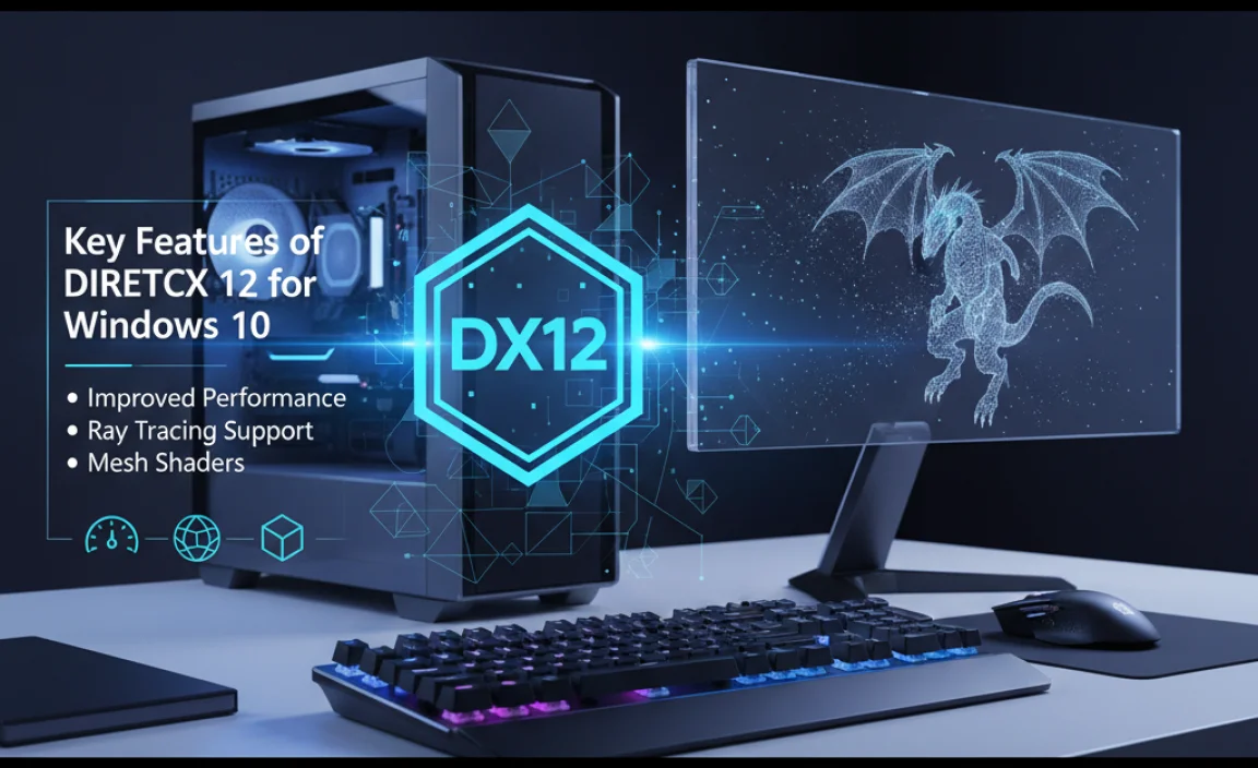 Key Features of DirectX 12 for Windows 10