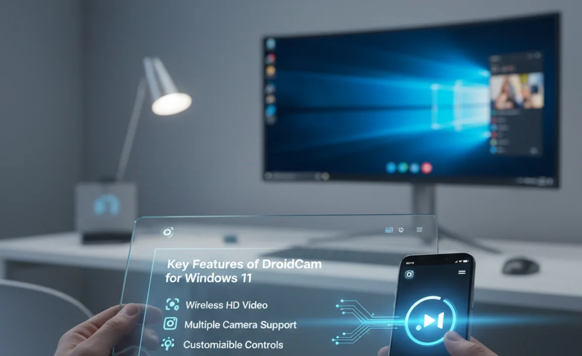 Key Features of DroidCam for Windows 11
