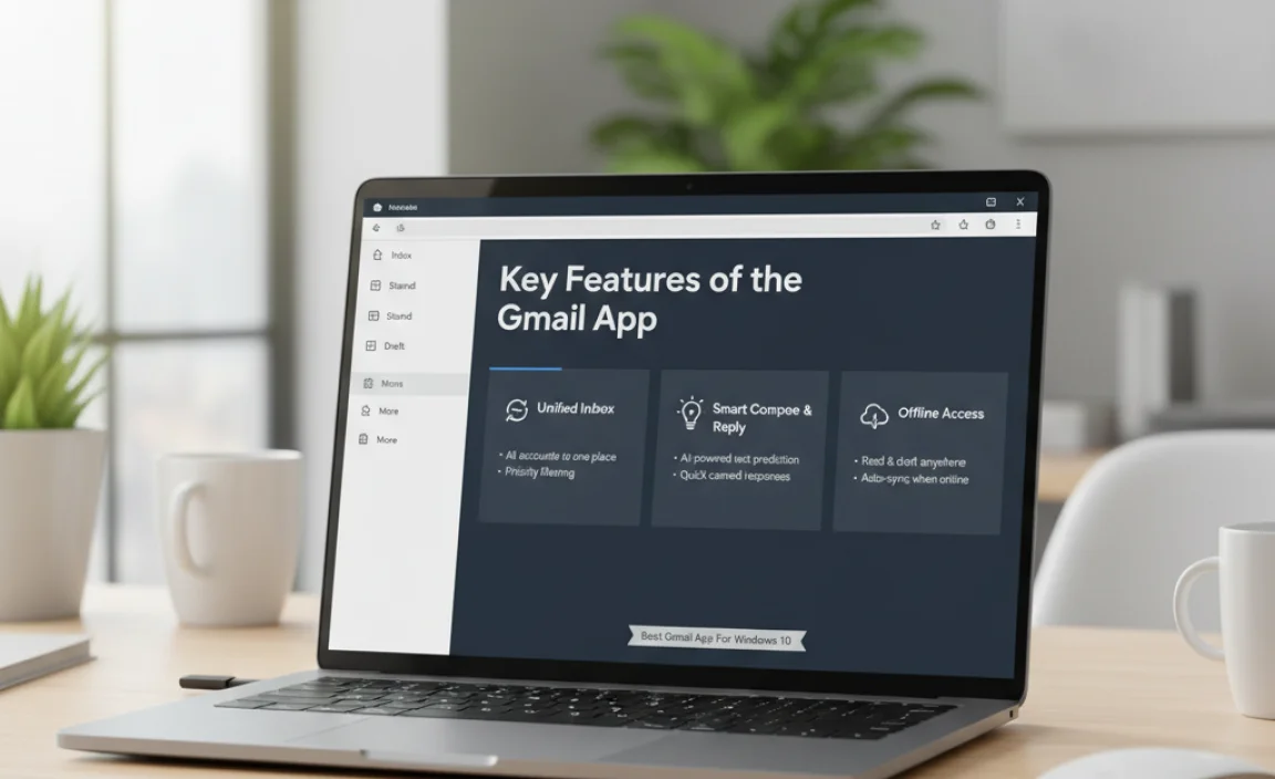 Key Features of the Gmail App