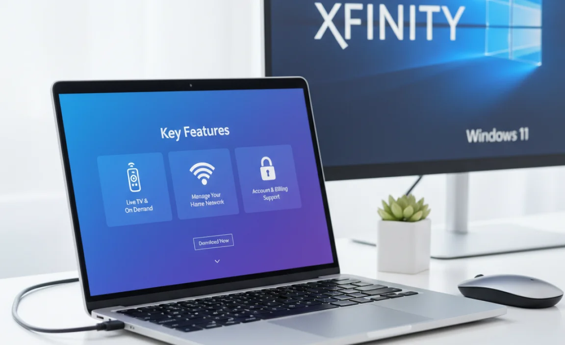 Key Features of the Xfinity App for Windows 11