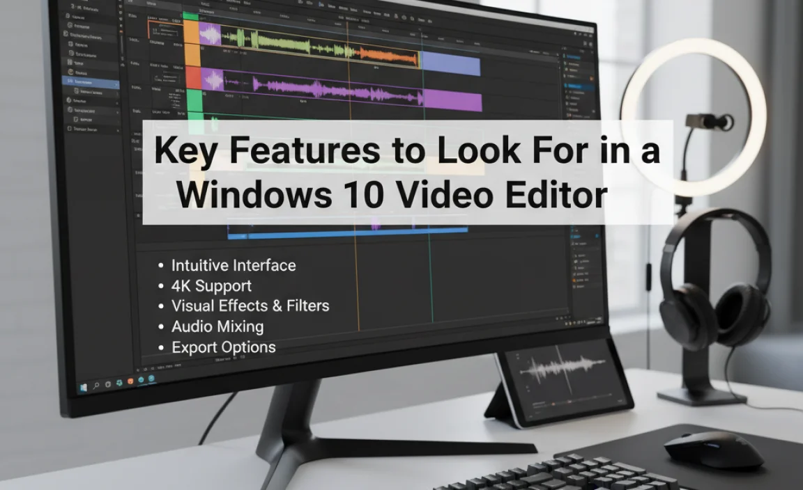 Key Features to Look For in a Windows 10 Video Editor