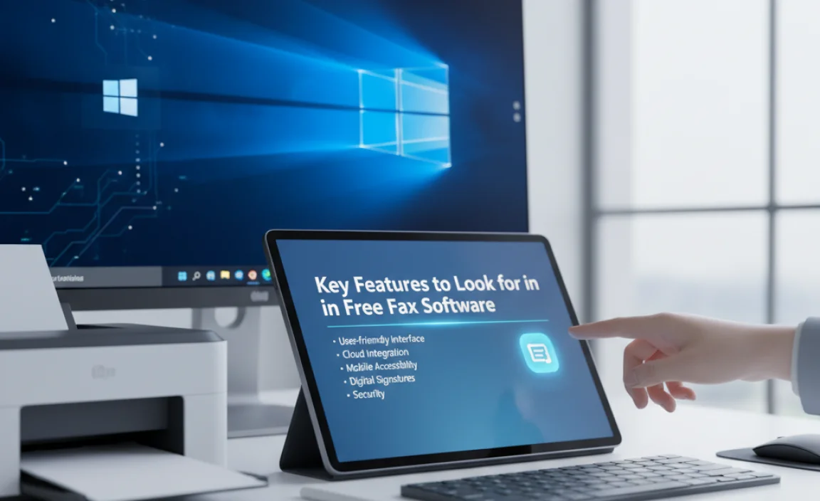 Key Features to Look for in Free Fax Software
