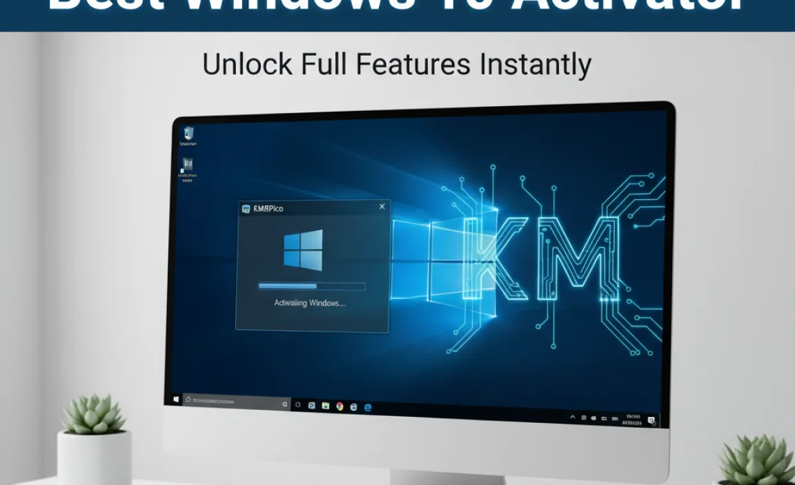 KMSPico Download: Best Windows 10 Activator
