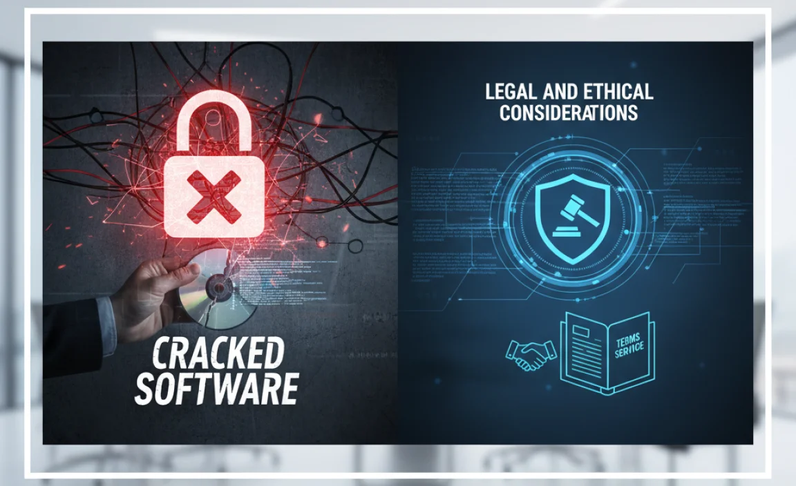 Legal and Ethical Considerations of Using Cracked Software