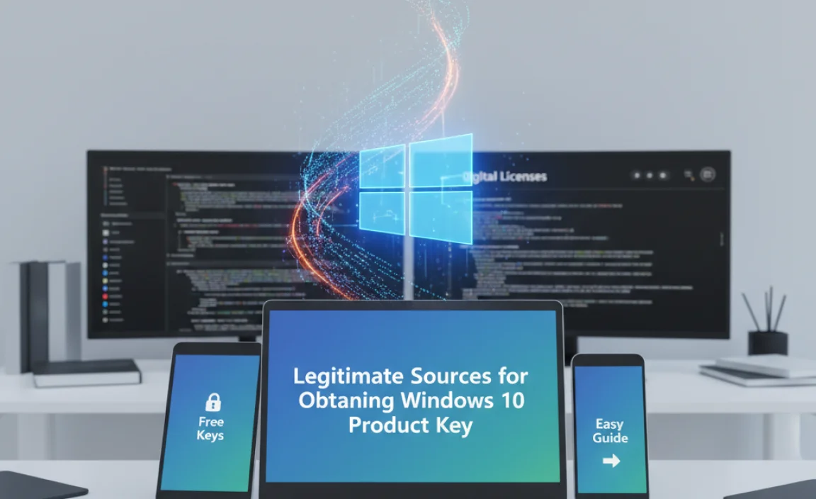 Legitimate Sources for Obtaining Windows 10 Product Key